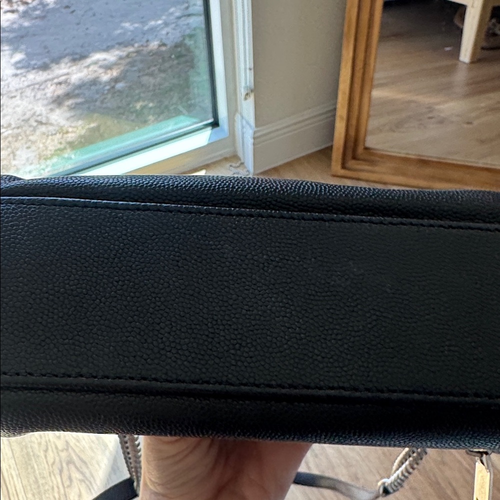 Saint Laurent YSL West Hollywood Bag – Black Leather Silver Hardware - Picture 11 of 13